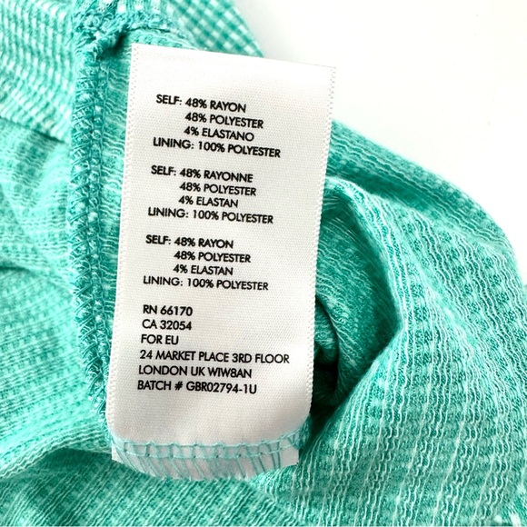 Urban Outfitters Green Gingham Jumpsuit - Picture 6 of 9